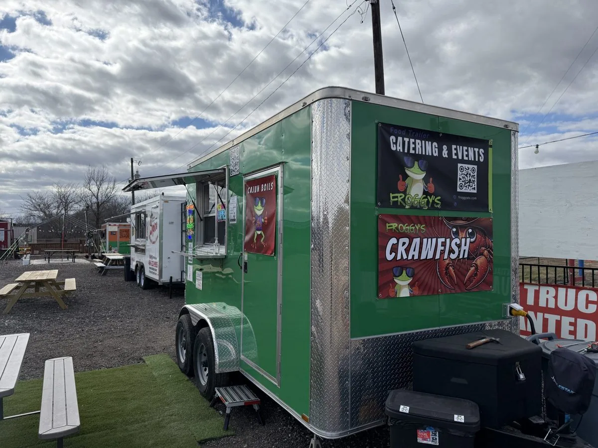 Froggy's Food Trailer — Froggy's TX Southern Seafood
